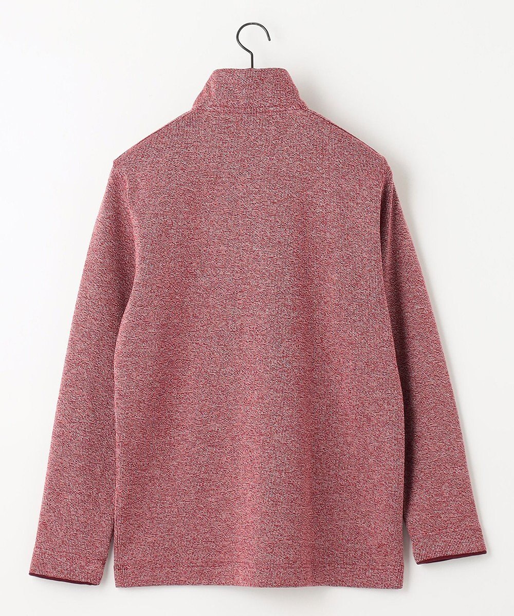 JOSEPH ABBOUD 【WEB/一部店舗限定】人気 杢糸ジャージ ハーフジップカットソー 