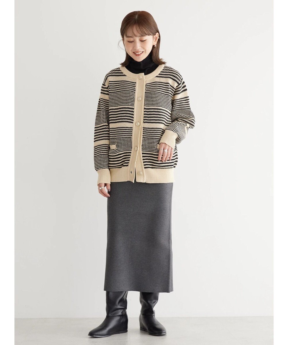 AMERICAN HOLIC エコカルットクルーネックカーディガン 