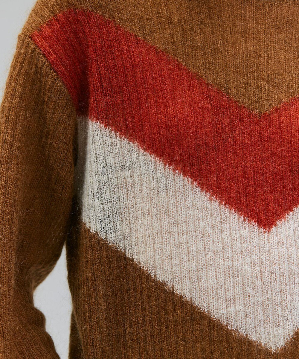 BEIGE， MARS / キッドモヘアインターシャニット 