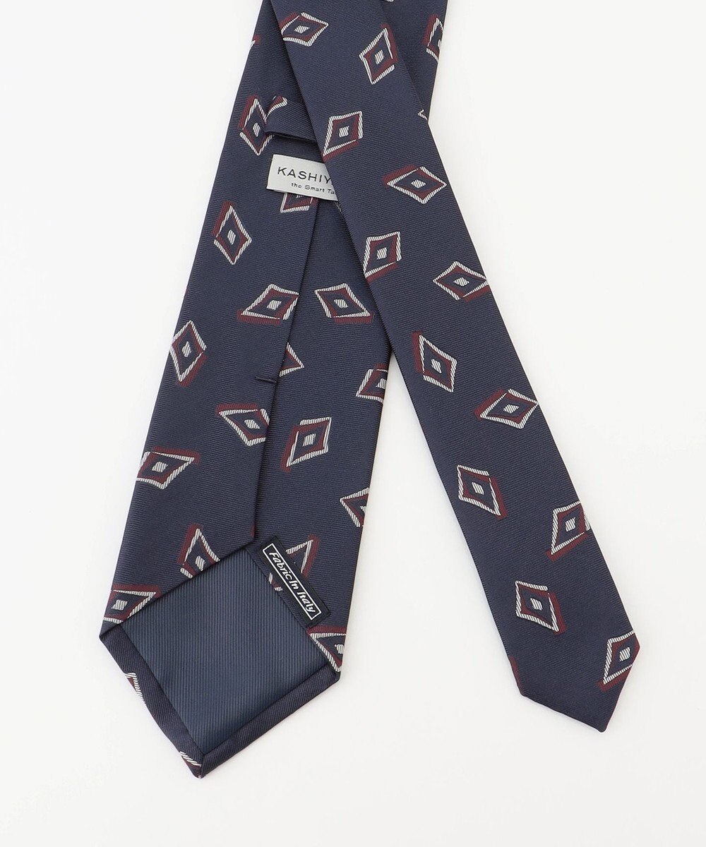 KASHIYAMA KASHIYAMAオリジナル【JAPAN MADE】ジオメトリックネクタイ 