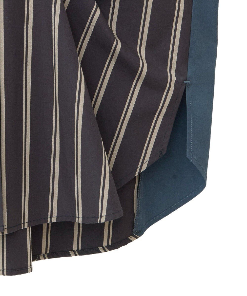 YECCA VECCA 2way袖デザインロングシャツ 