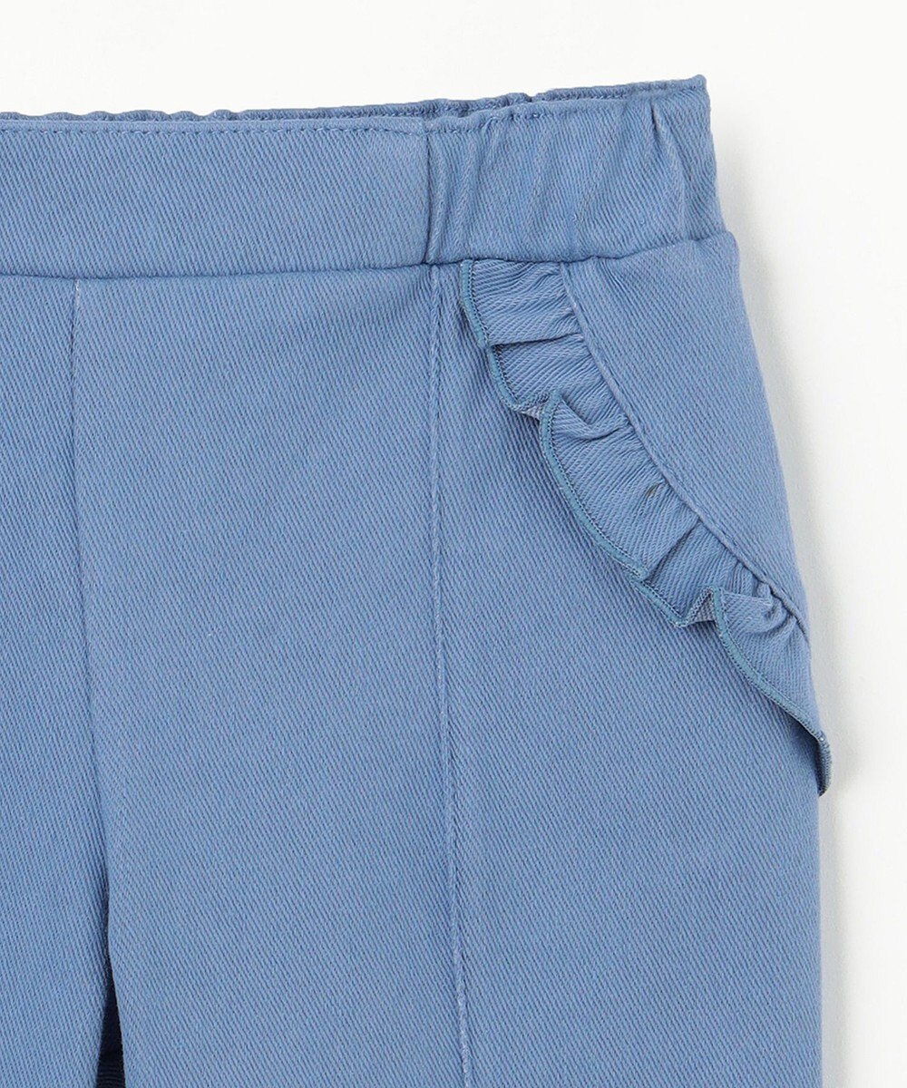 組曲 KIDS 【110-140㎝】フレアーデニムニット パンツ 