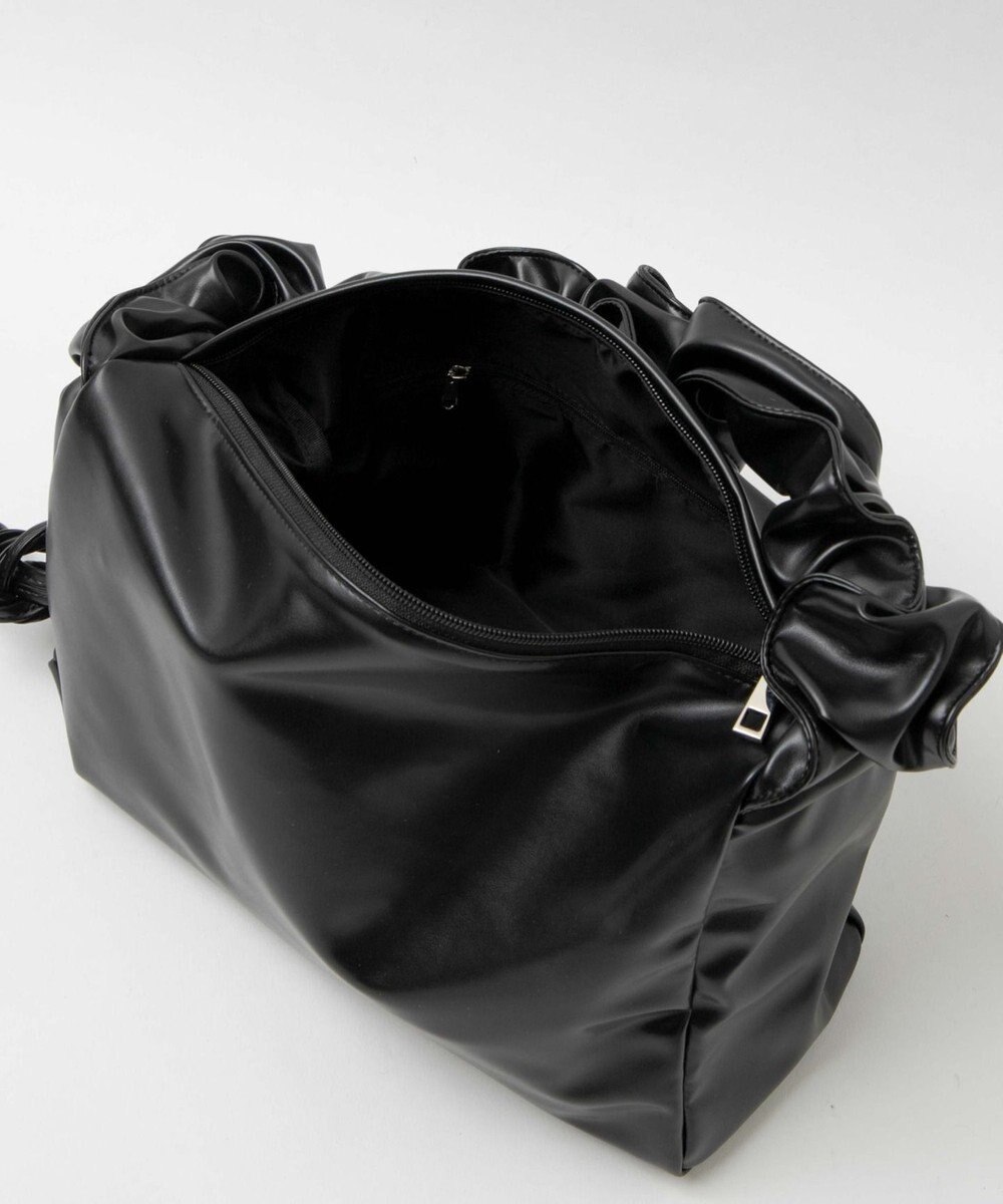 WEGO 【マルチWAY】ドロストギャザーショルダーバッグ 