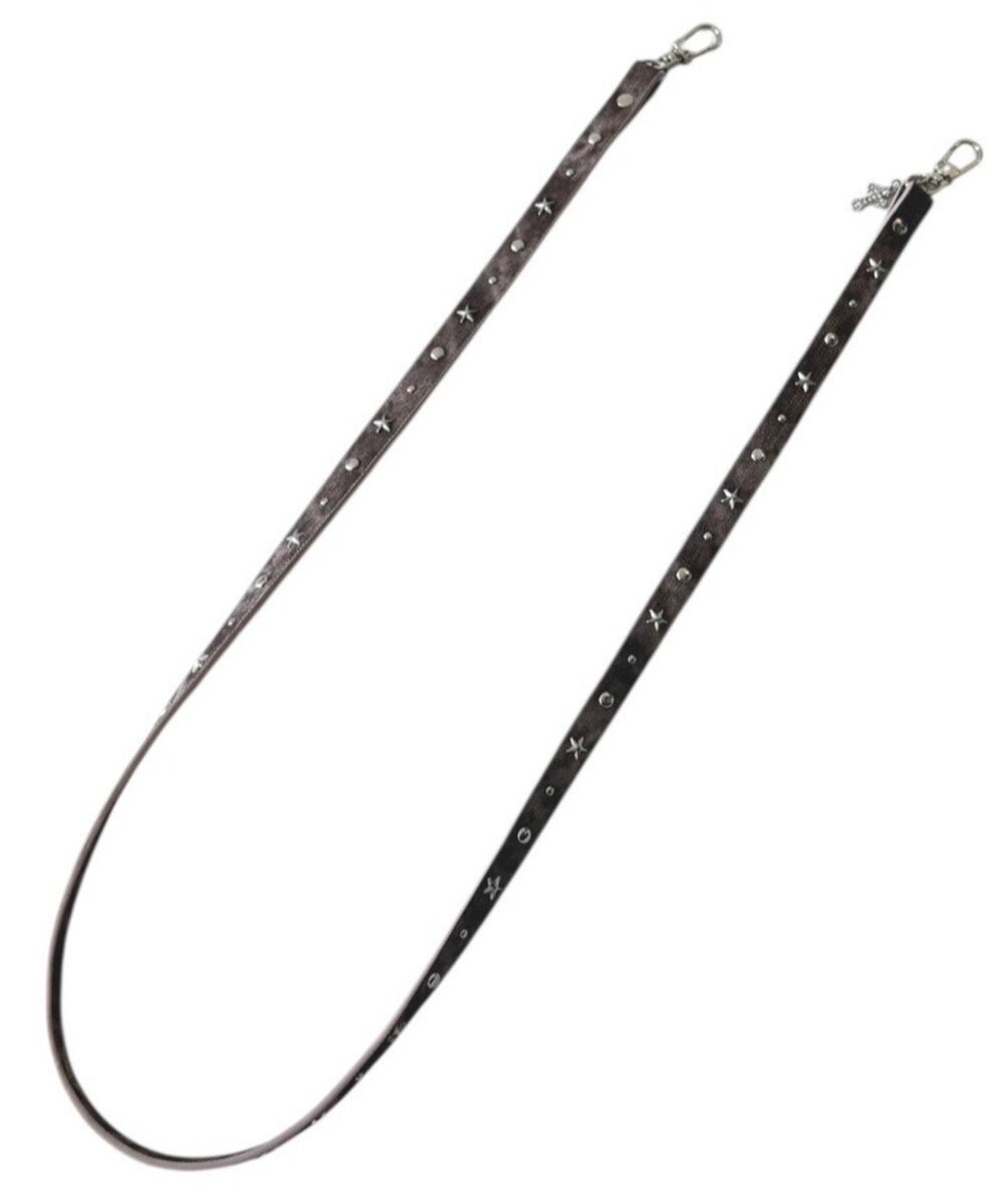 WEGO スタッズデニムライクストラップ 