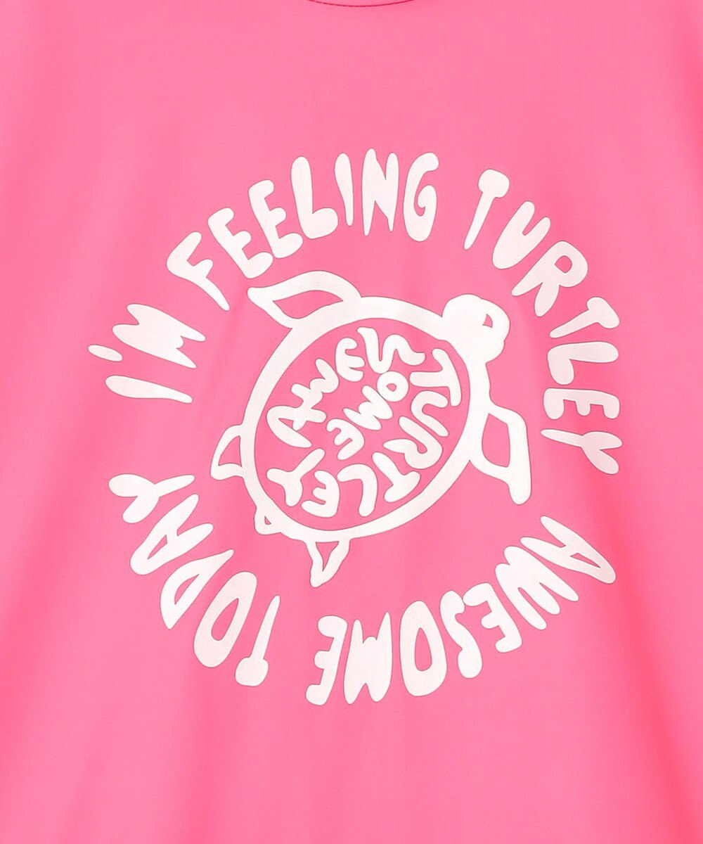 PW CIRCULUS 【WOMEN】SEA TURTLE メッシュコンビモックネックT ゴルフウェア レディース 
