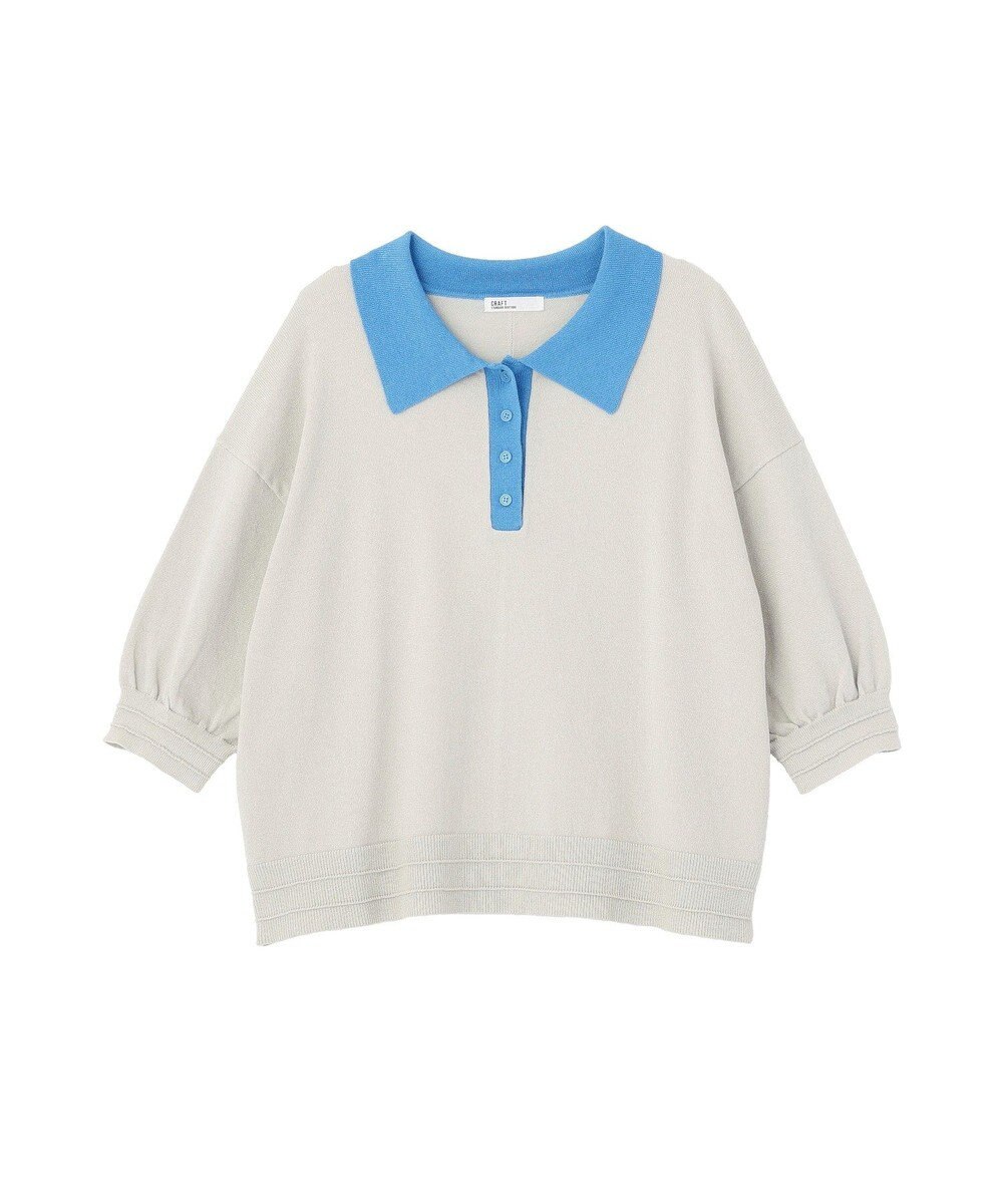 CRAFT STANDARD BOUTIQUE ポロニットプルオーバー 