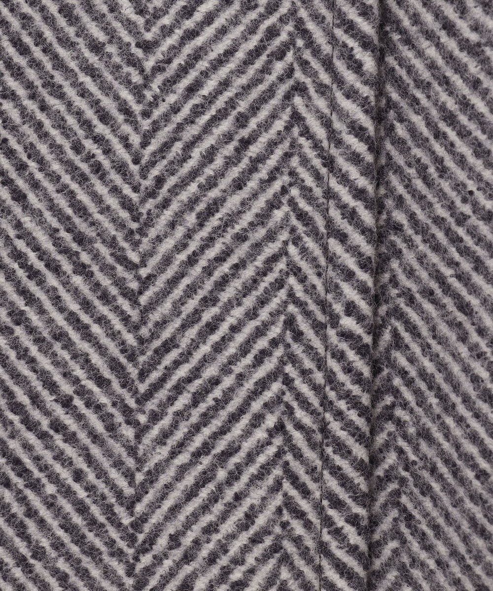 GRACE CONTINENTAL ヘリンボーンピーコート 