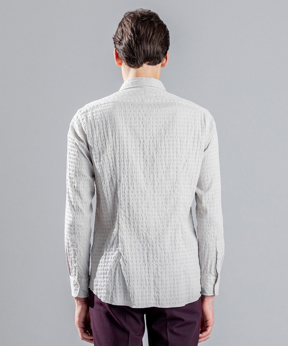 JOSEPH HOMME トリックジャガード　レギュラーカラーシャツ 