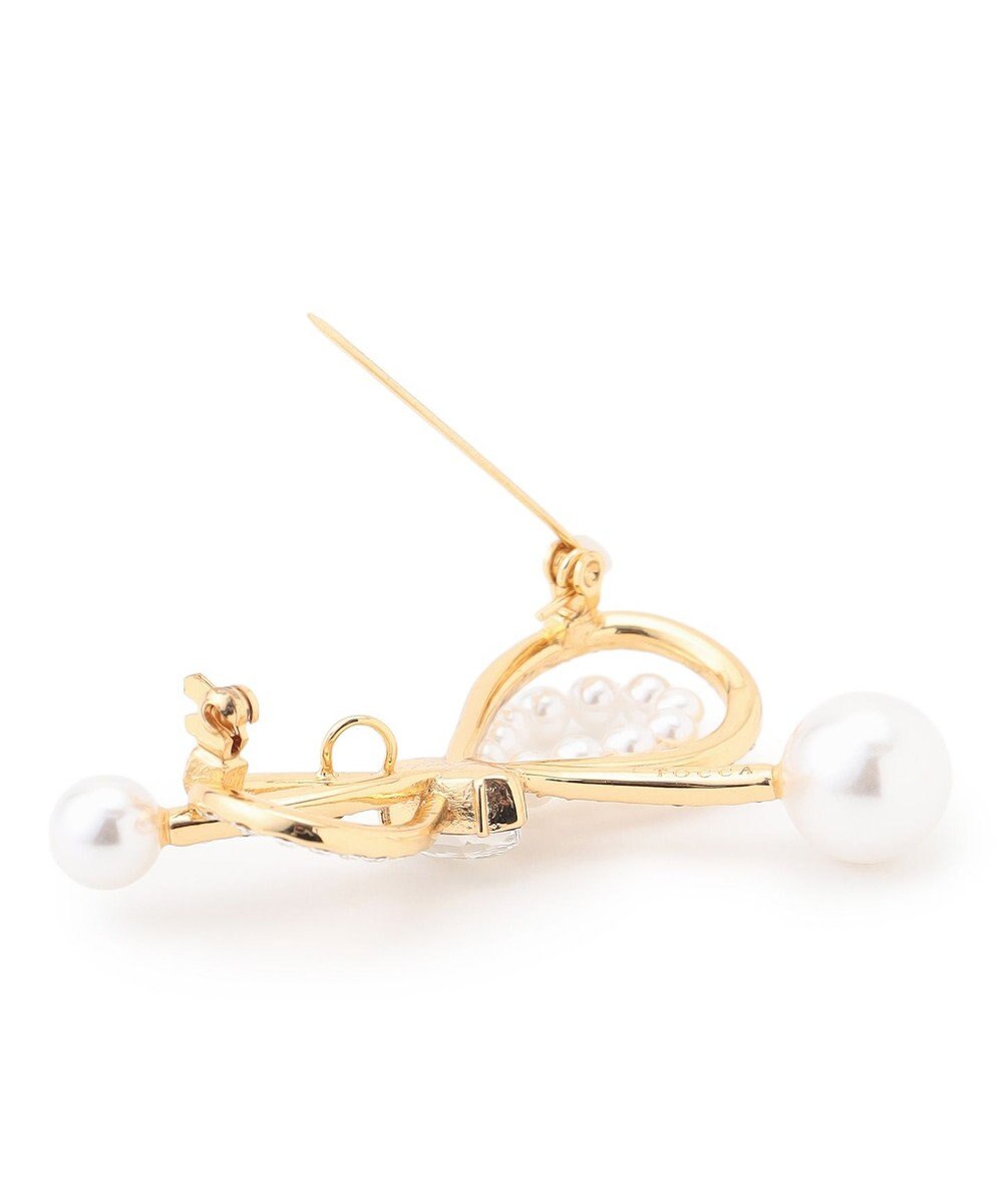 TOCCA 【八木アリサさん着用】SHAKE RIBBON 2WAY BROOCH NECKLACE ブローチネックレス 