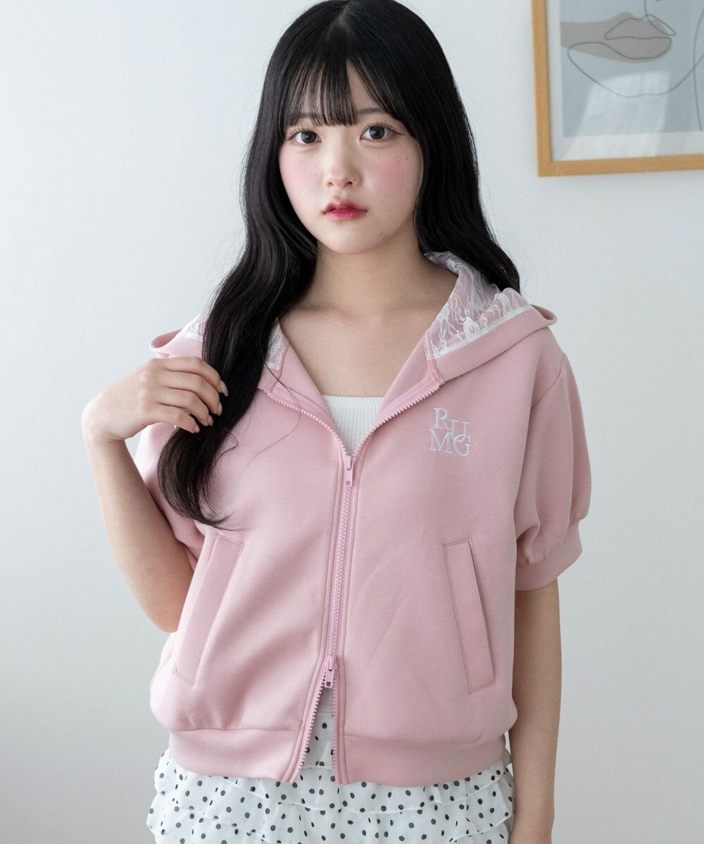 WEGO SSダンボールレースパーカー 