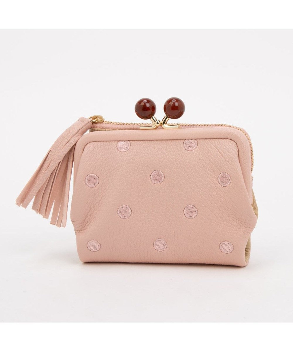 UNBILLION ペルケ perche / アクリル玉がま口2つ折り財布 