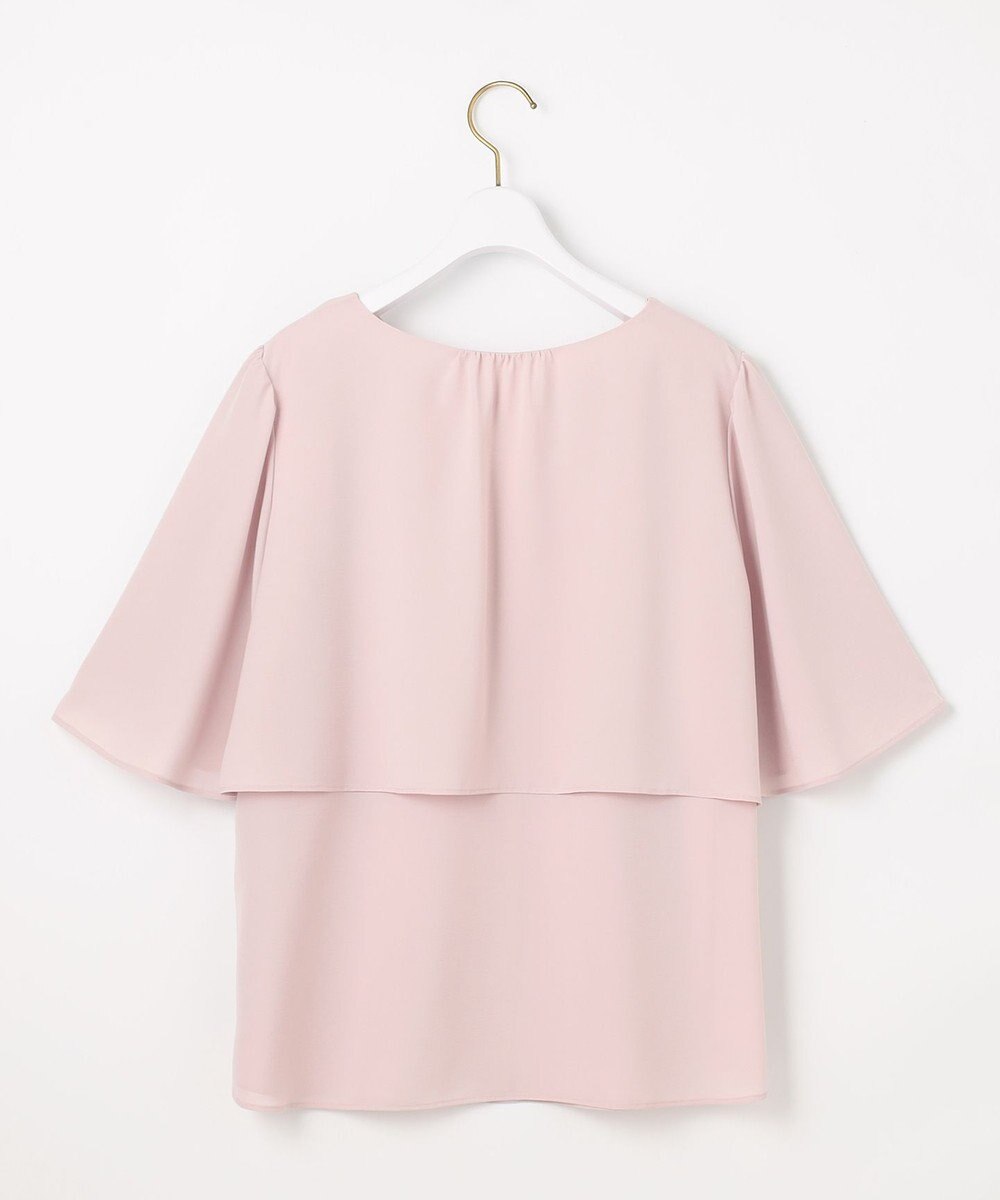 ANY SIS 【洗える】ケープフレアスリーブ ブラウス 