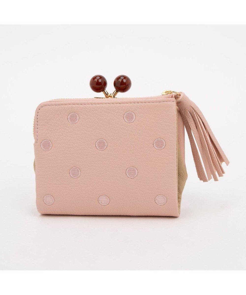 UNBILLION ペルケ perche / アクリル玉がま口2つ折り財布 