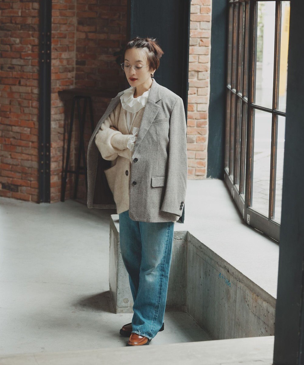 #Newans 【高山都さんコラボ】オーバーサイズテーラードジャケット 