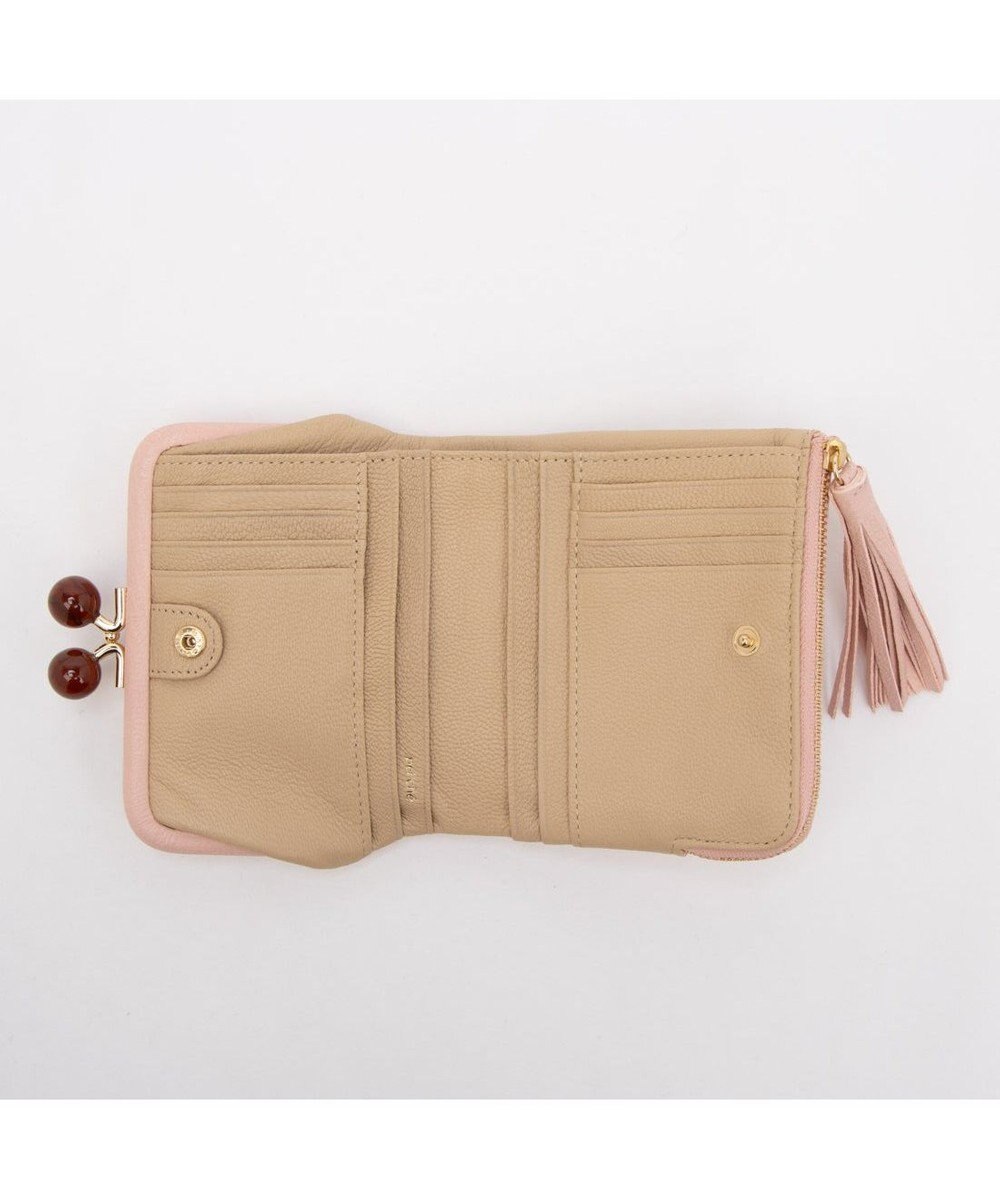 UNBILLION ペルケ perche / アクリル玉がま口2つ折り財布 