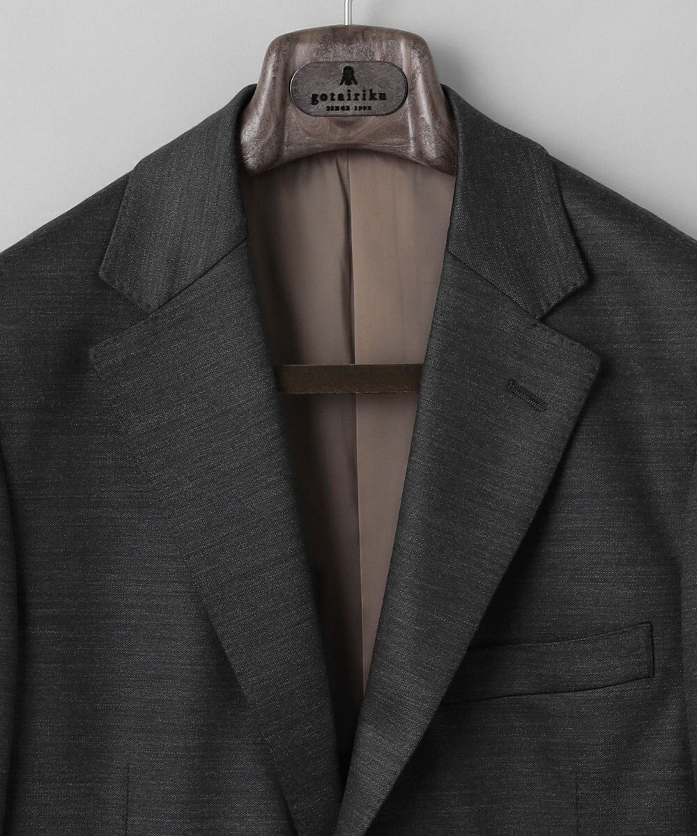 GOTAIRIKU セットアップ対応【洗える/ストレッチ/シワになりにくい】ウォッシャブルジャージー セットアップジャケット 