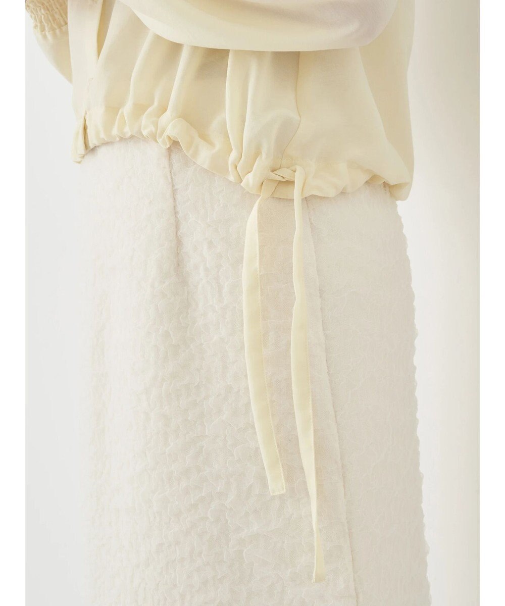 earth music&ecology ラッフルシアードロストブラウス 