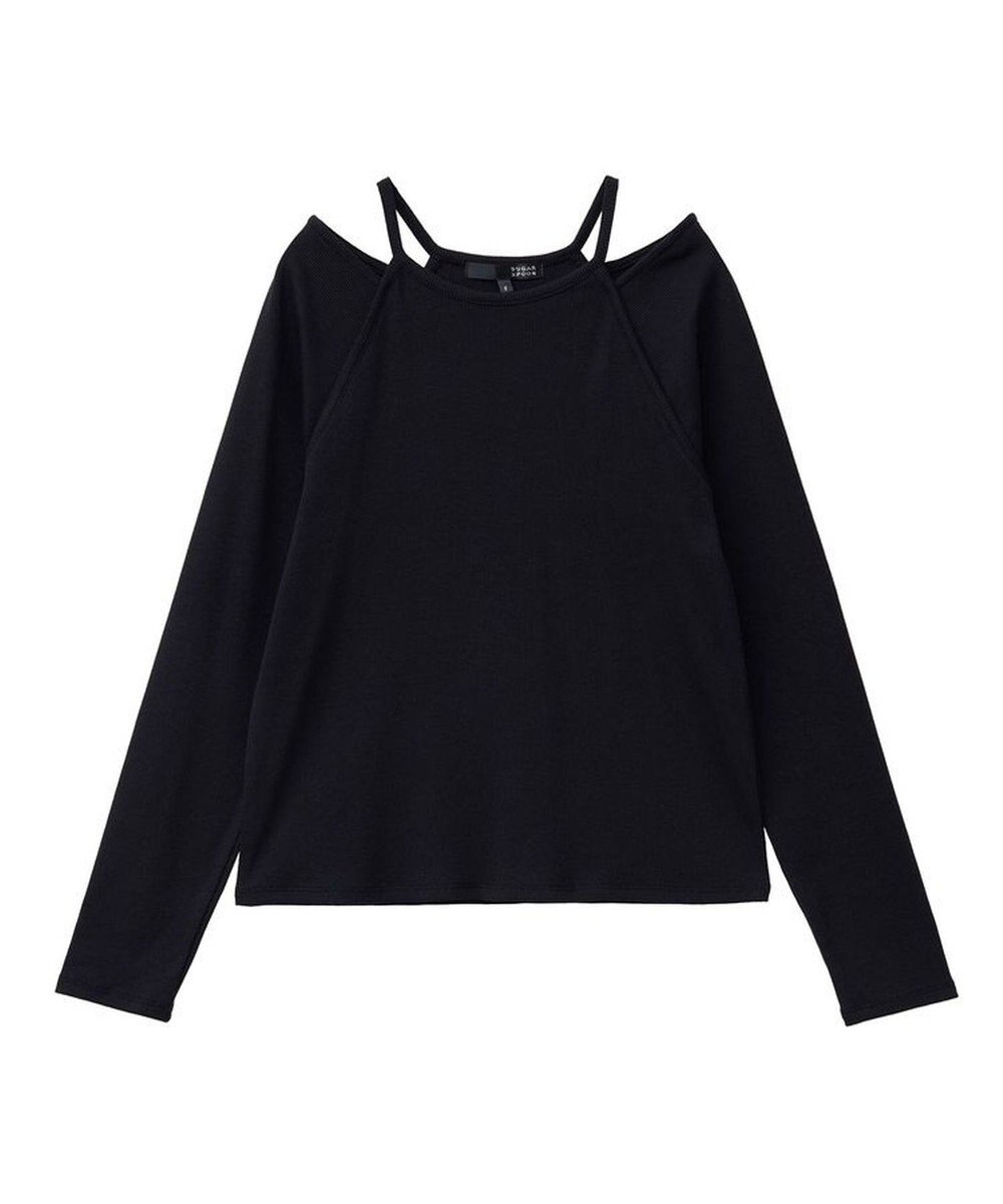 Green Parks ・ＳＵＧＡＲ　ＳＰＯＯＮ　レイヤードライクリブロンＴＥＥ 