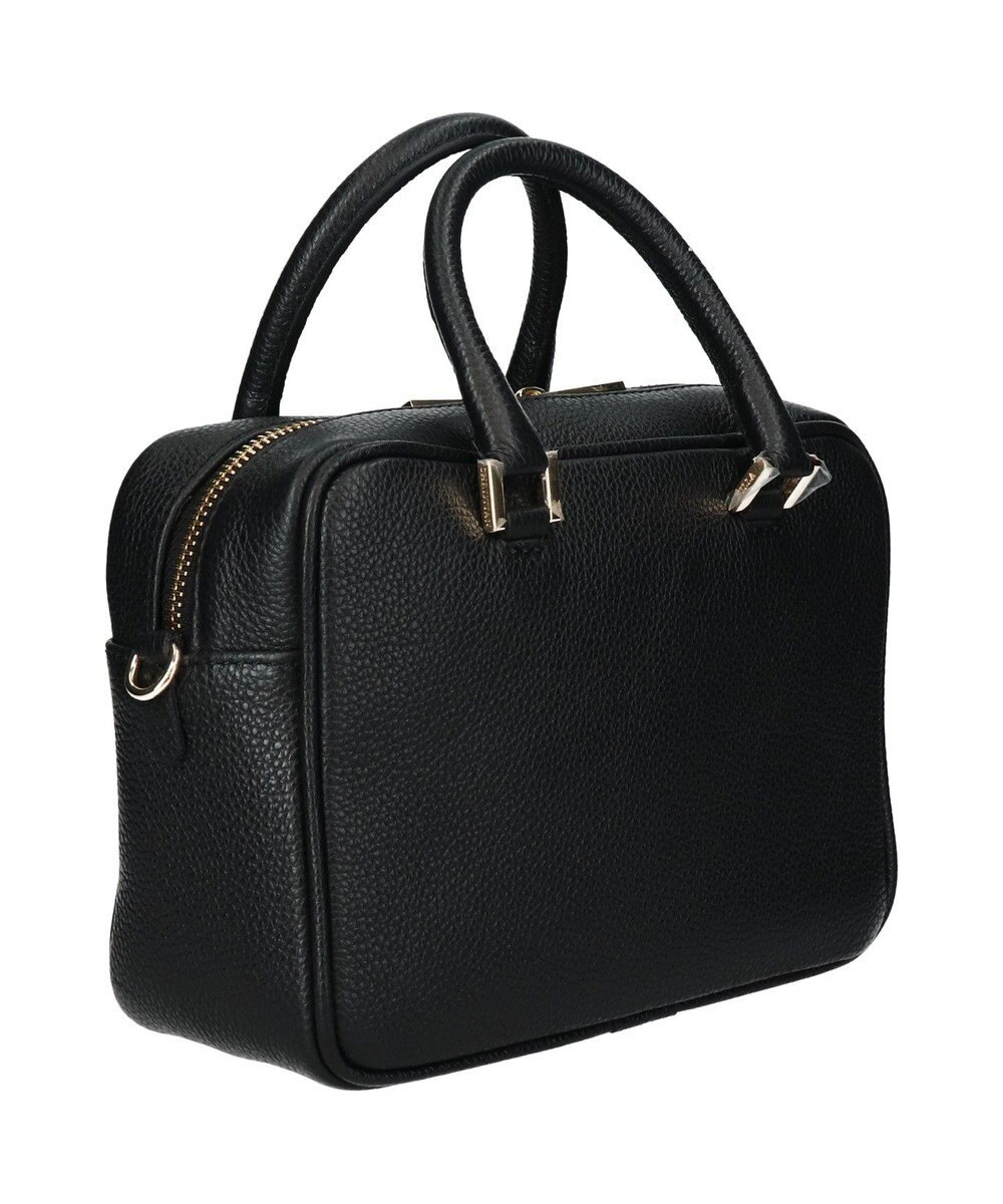 INTER-CHAUSSURES 【CHRISTIAN VILLA】ボックスシルエットレザーハンドバッグ 