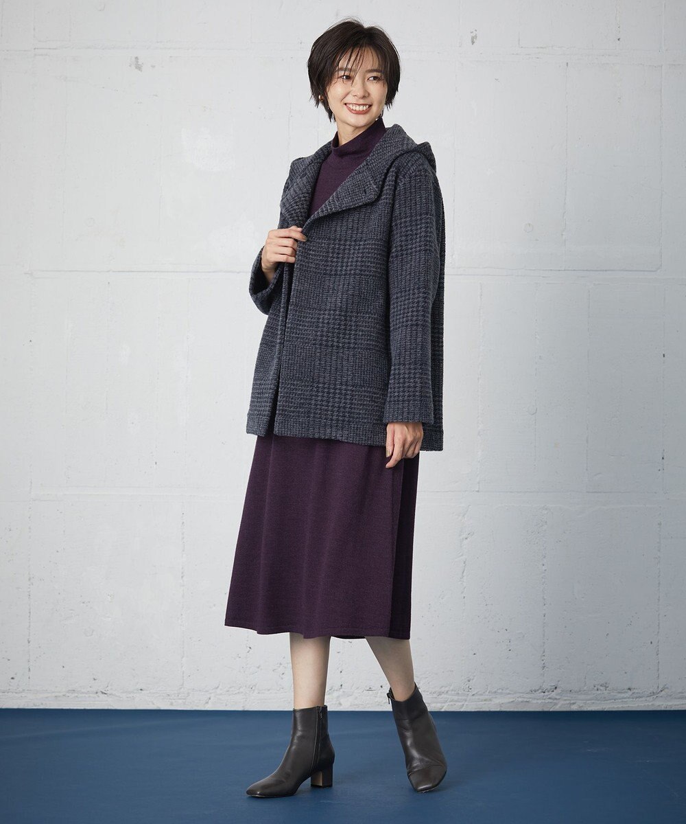 J.PRESS LADIES 【WEB限定カラーあり・洗える】EASY WOOL ワンピース 