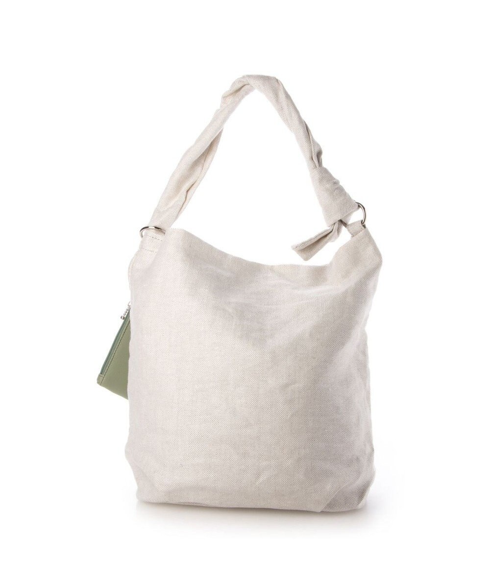 LA BAGAGERIE サイドノット リネンショルダー Mサイズ 