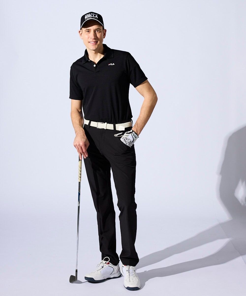 FILA GOLF／marie claire 【FILA GOLF】ワンポイントロゴ半袖ポロシャツ 