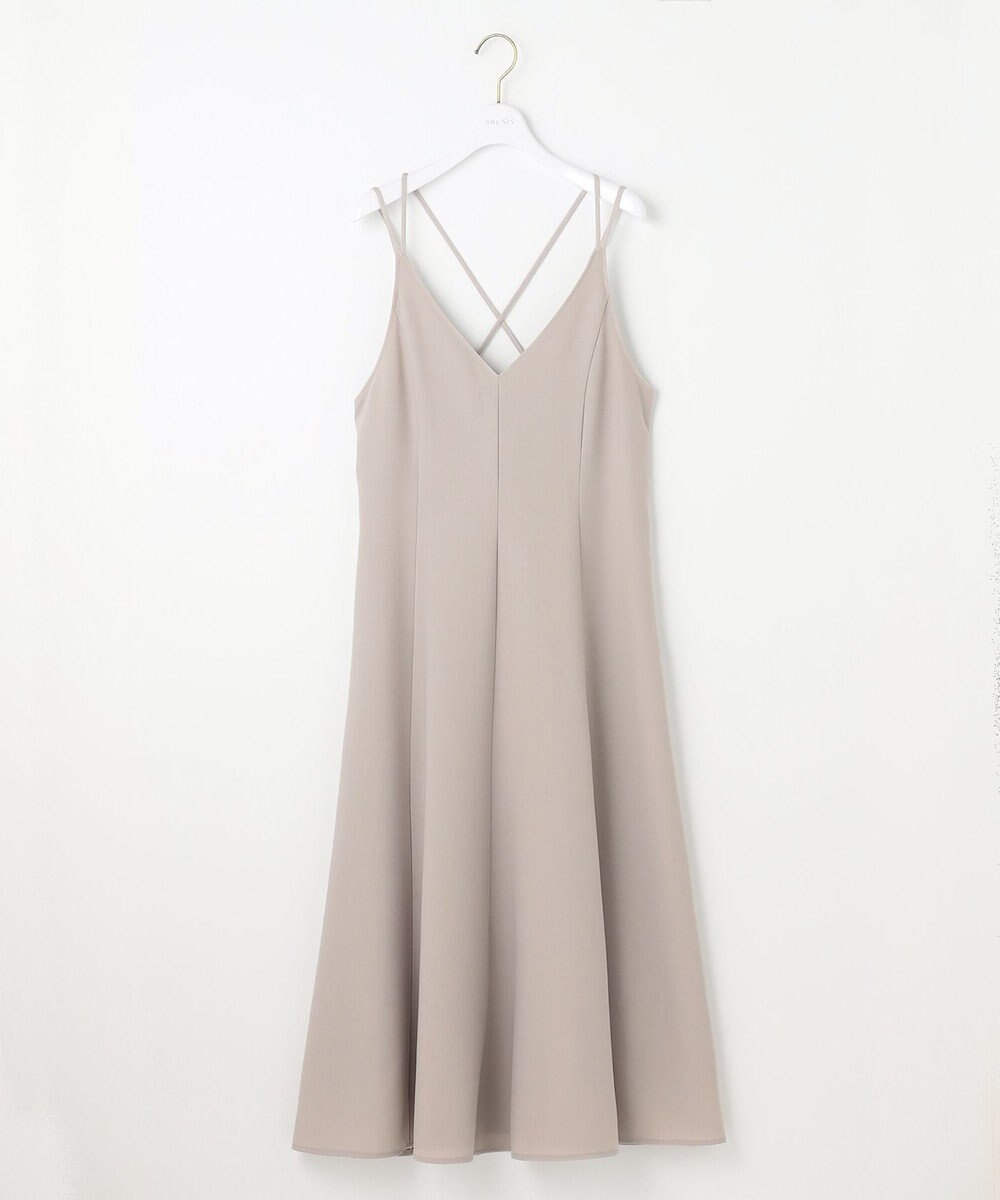 ANY SIS 【洗える】フレアキャミソール ワンピース 