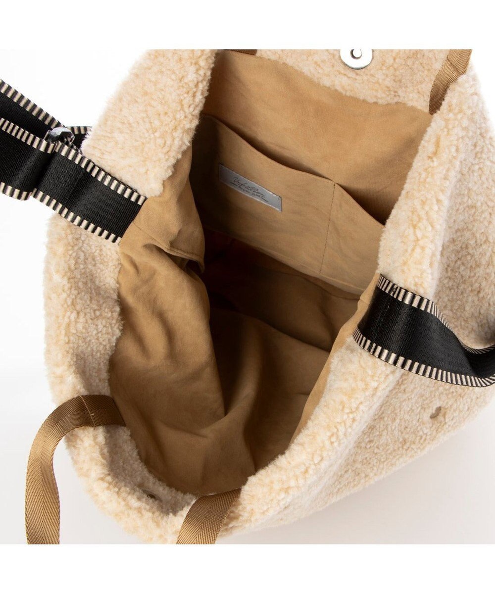 UNBILLION カシュカシュ cachecache / ミックスカラーボアドット2wayトート 