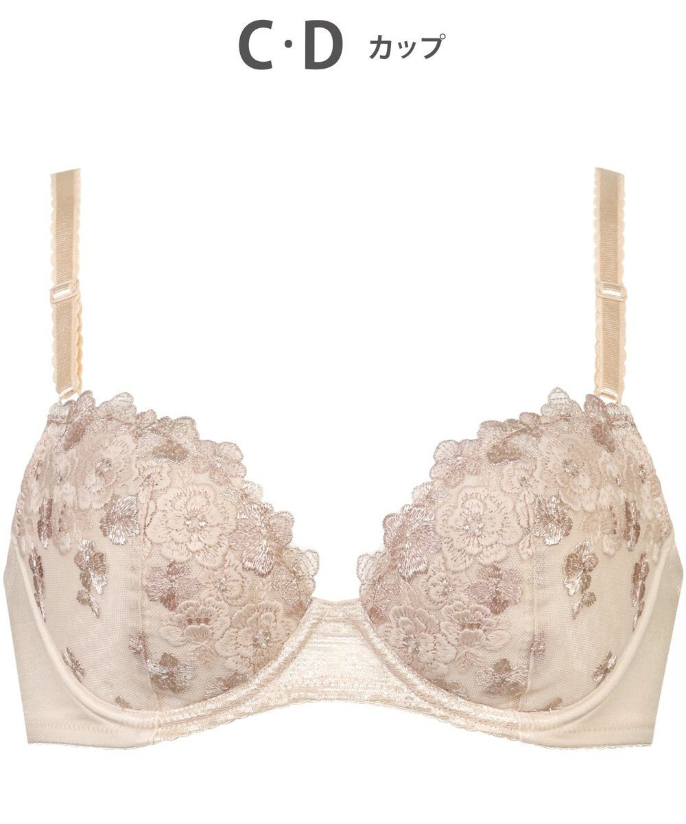 Wing 【ナチュラルアップブラ】 AA~Gカップ展開 ふっくら自然なまるみでバストアップ KB2060 ウイング／ワコール 