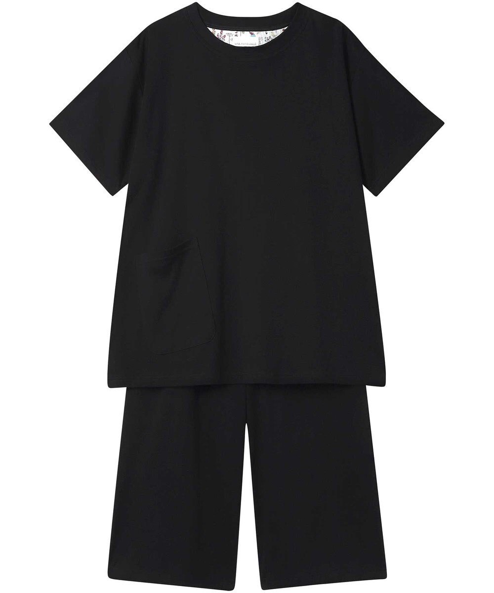 une nana cool 【綿100％】なめらかシルケットスムース半袖パジャマ MADE WITH LIBERTY FABRIC 