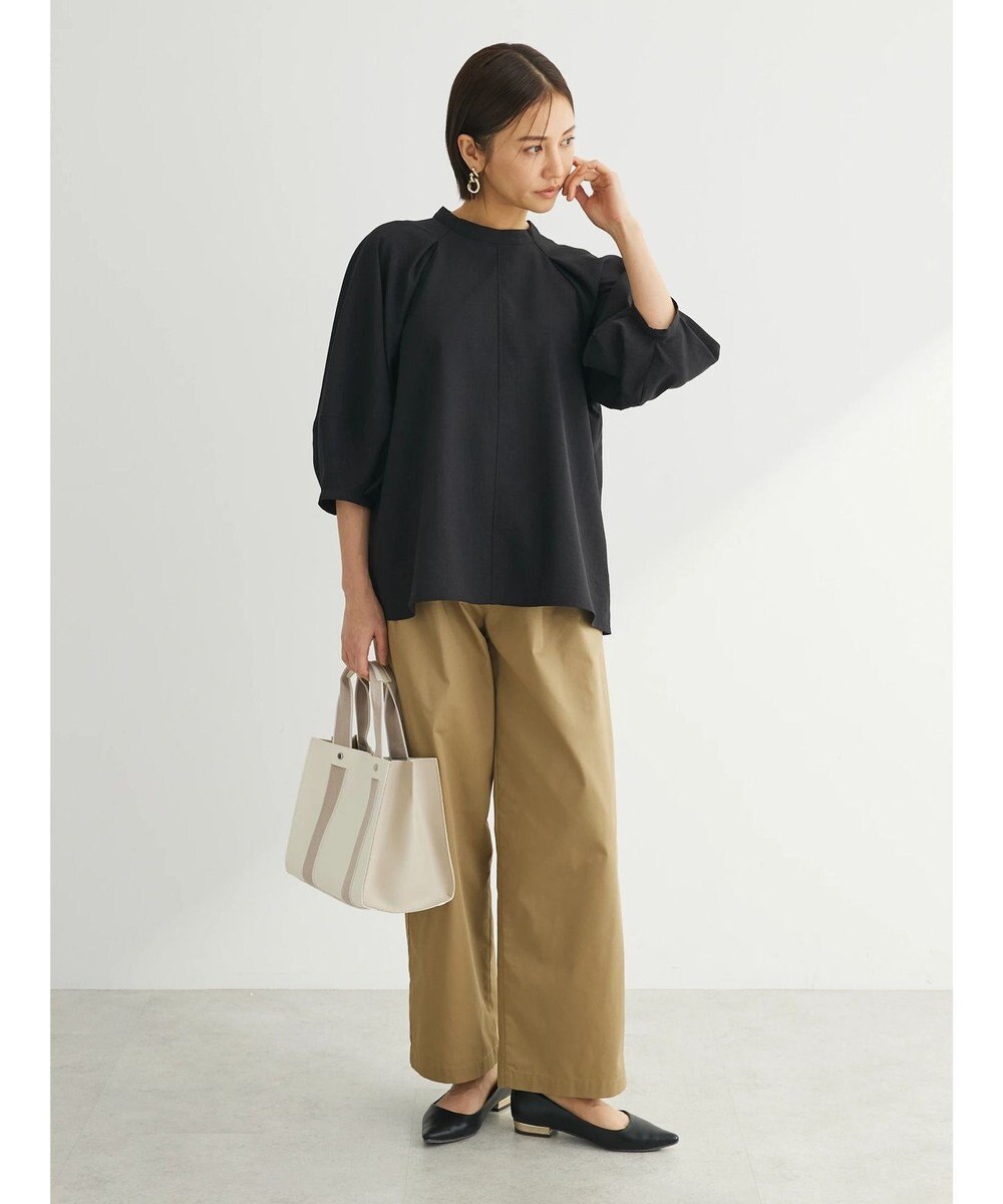 Green Parks 接触冷感　ラグランスリーブブラウス 