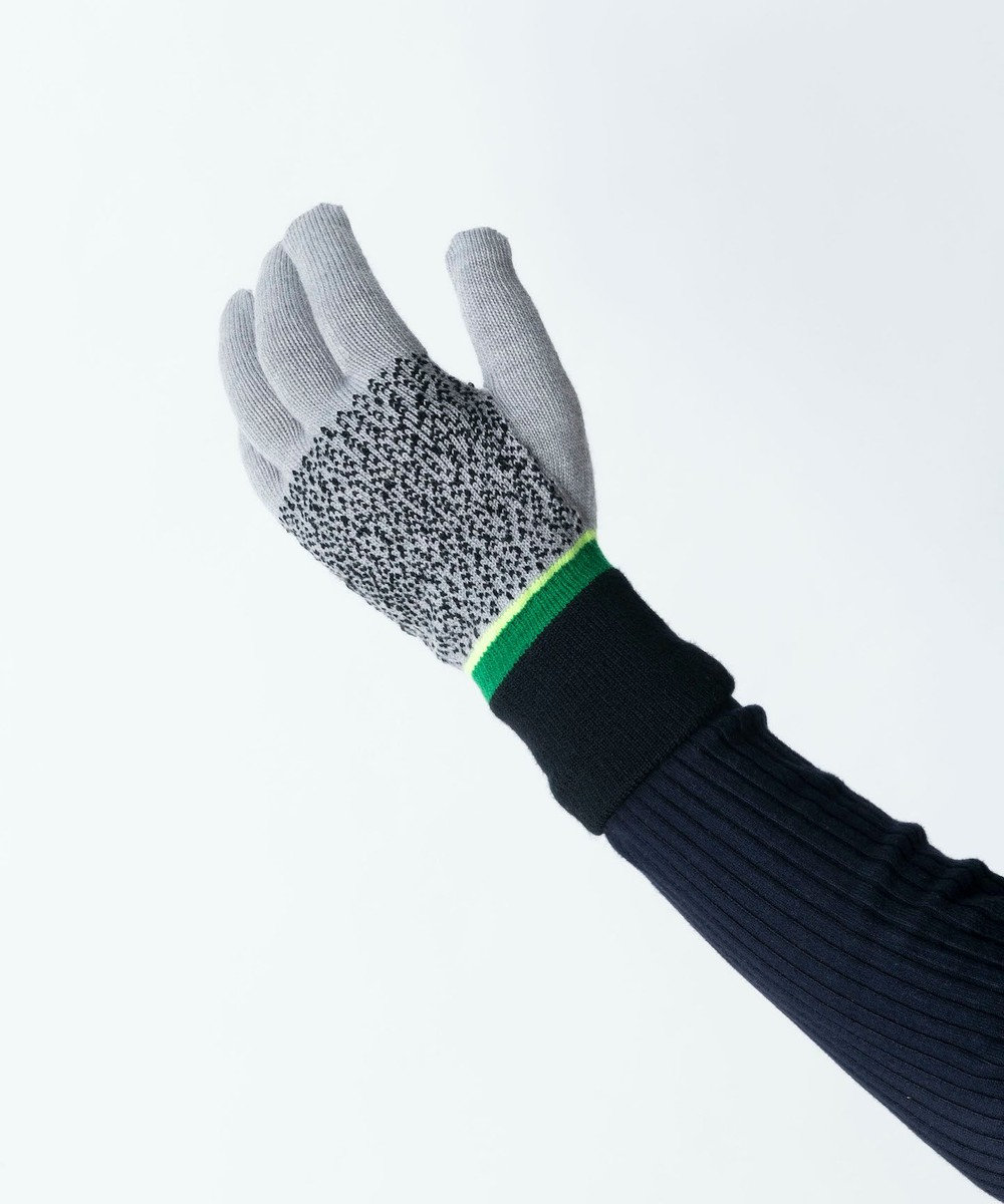 TRICOTE MELANGE GLOVES (MENS) / メランジグローブメンズ (MENS) 90WHITE