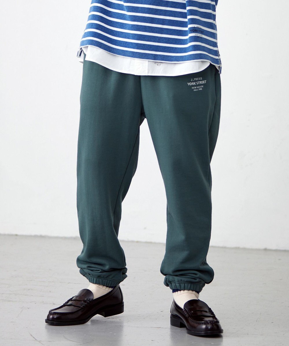 J.PRESS YORK STREET 【UNISEX】ワンポイント裏毛スウェット 