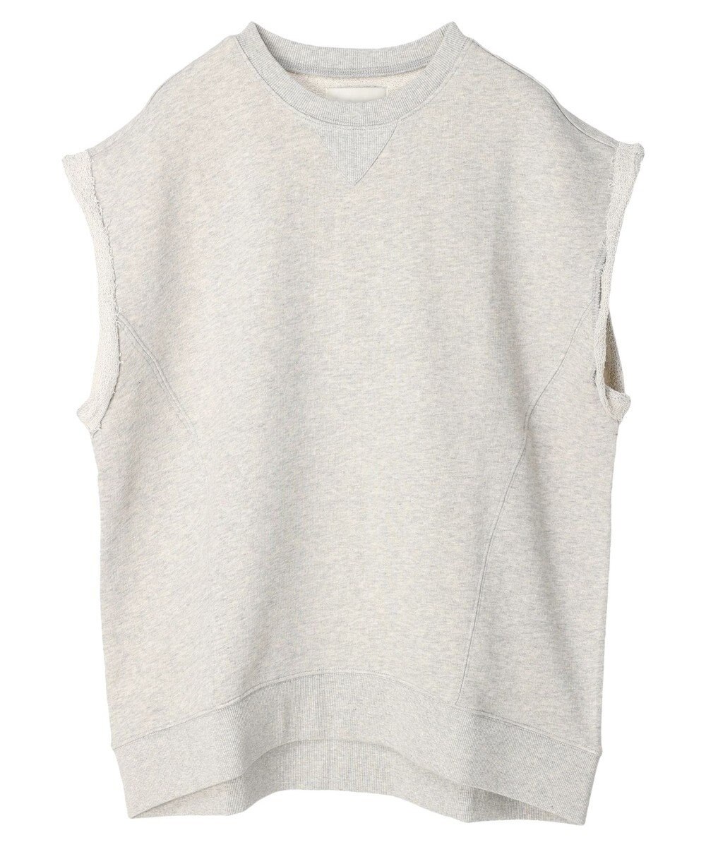 Green Parks ・Ｄｏｕｂｌｅ　Ｆｌａｇｓ　ウラケノースリーブスウェット 