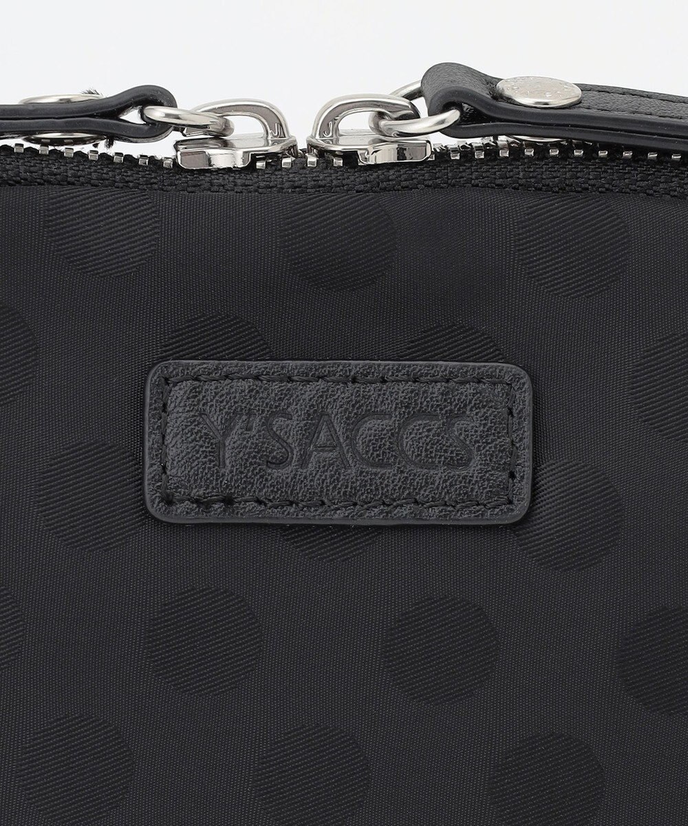 Y'SACCS ドットジャカード　コスメポーチ 