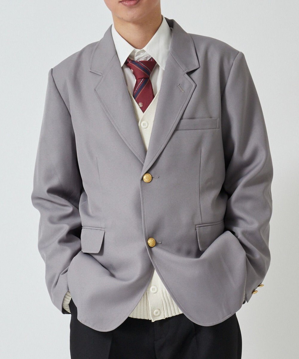 WEGO 【SCHOOLITEM】メンズスクールブレザー 