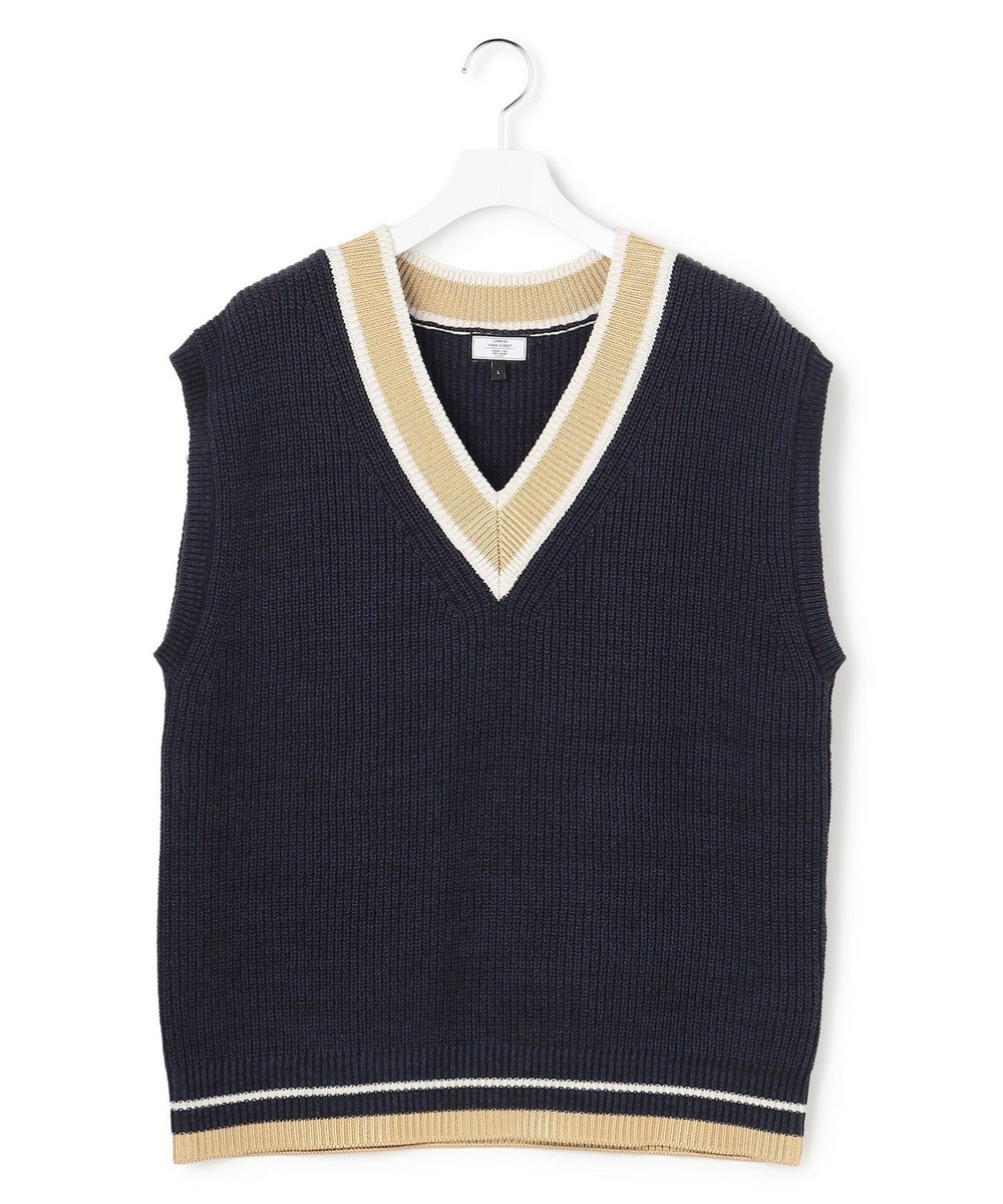J.PRESS YORK STREET 【UNISEX】チルデンニット ベスト 