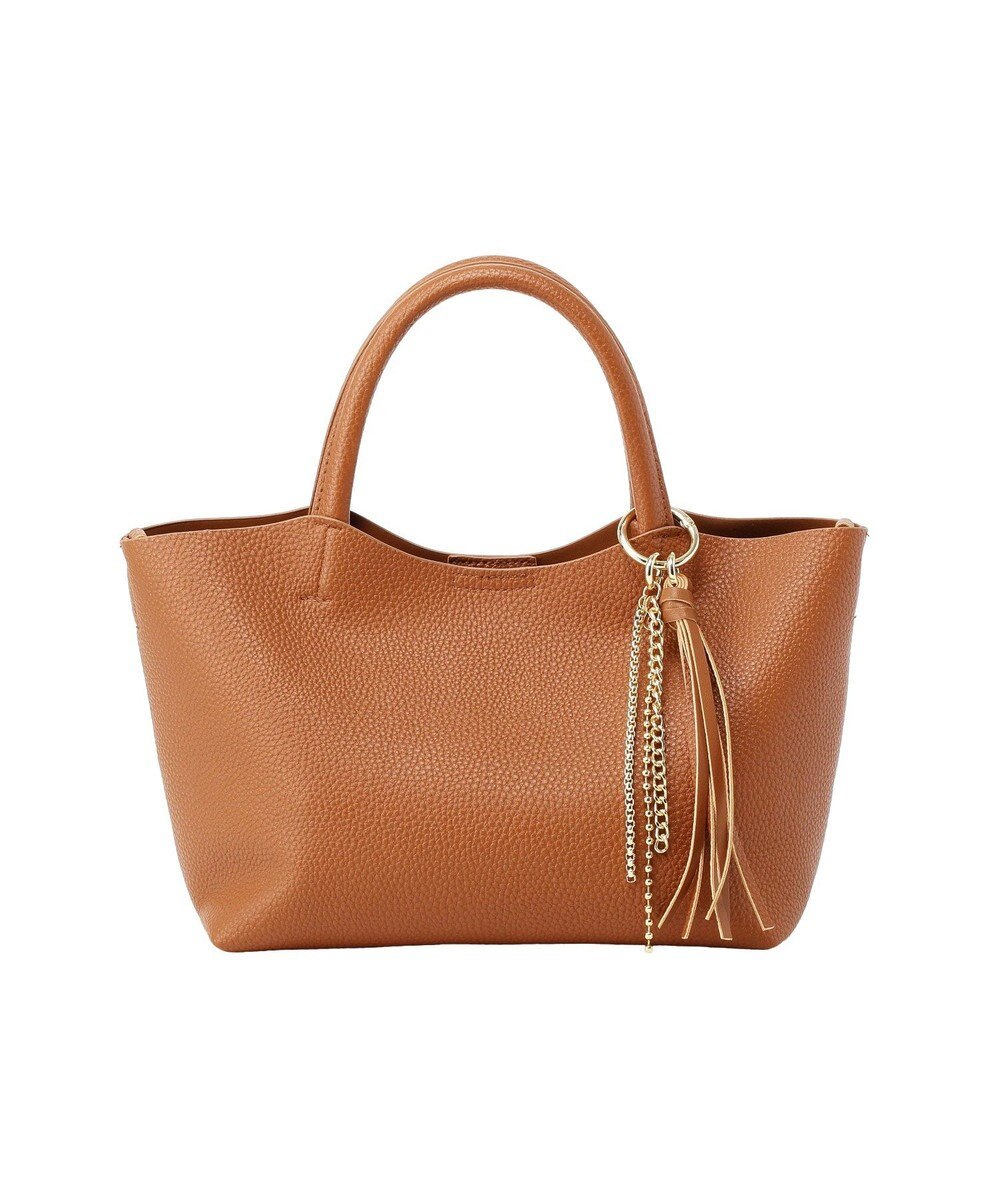 earth music&ecology 【軽量】チャーム付きミニトートバッグ 