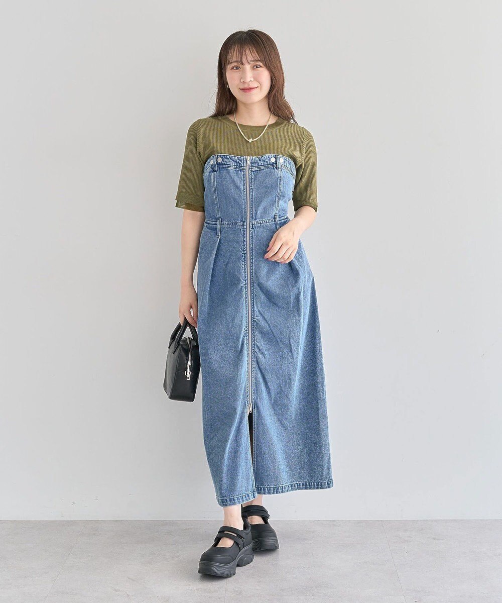 Green Parks ・ＳＵＧＡＲ　ＳＰＯＯＮ　２ｗａｙデニムジャンスカ 