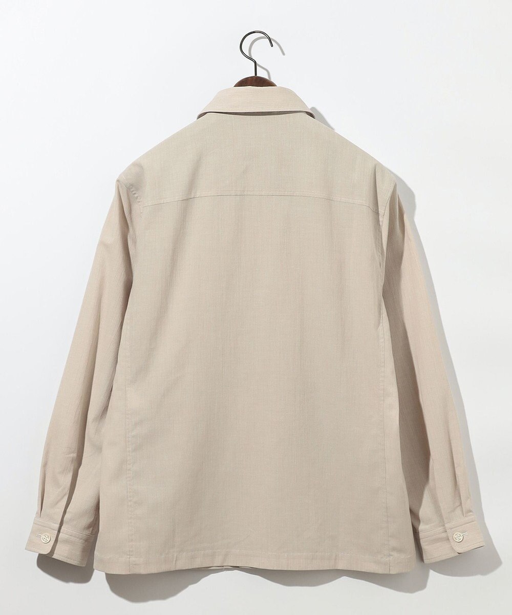 JOSEPH ABBOUD 【洗える・麻混】クールリネン シャツ 