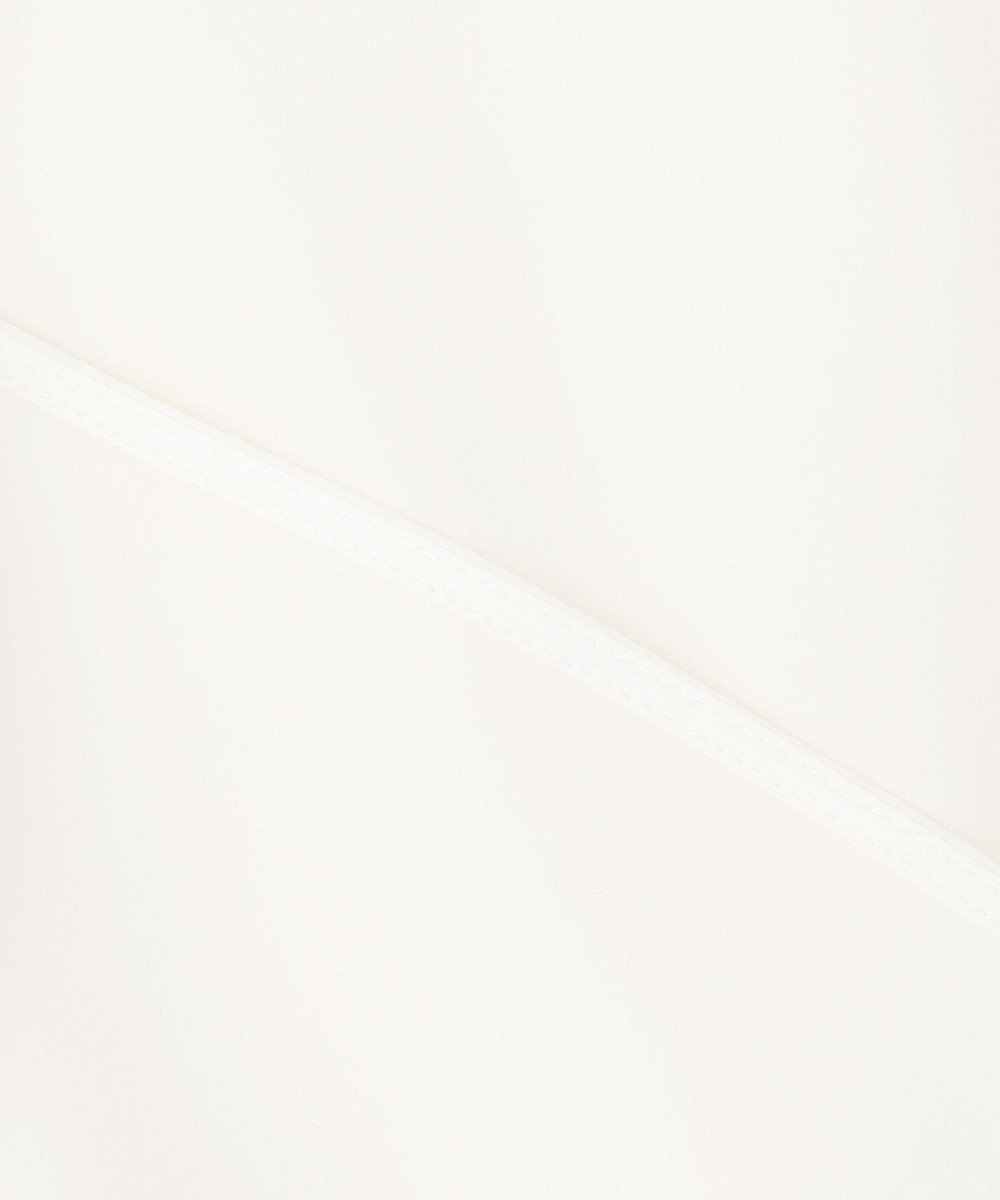 23区 【吸水速乾/UVケア/洗える】ストレッチクリアサテン バイカラー ブラウス 