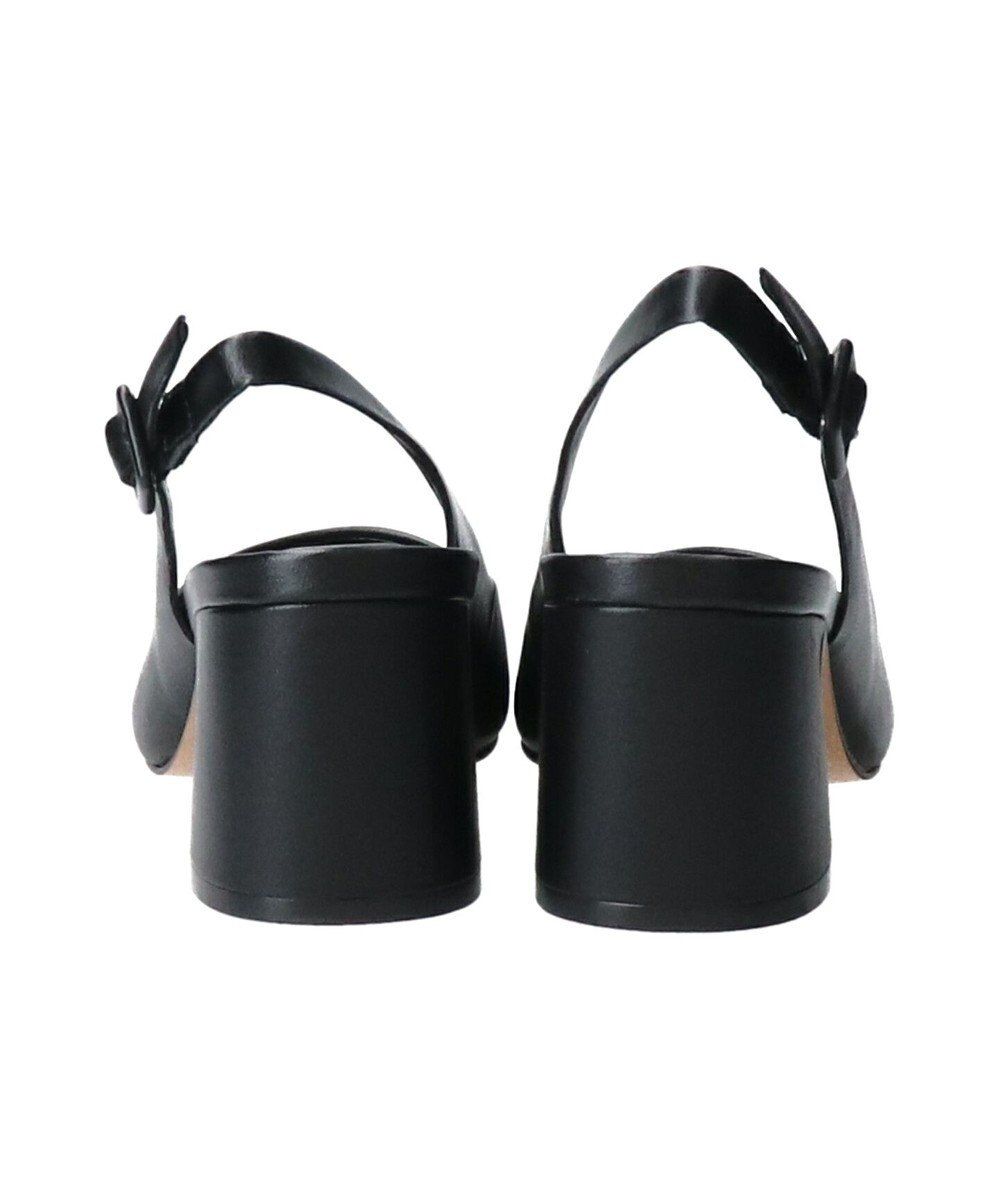 INTER-CHAUSSURES 【CARRANO】ポインテッドバックストラップパンプス 