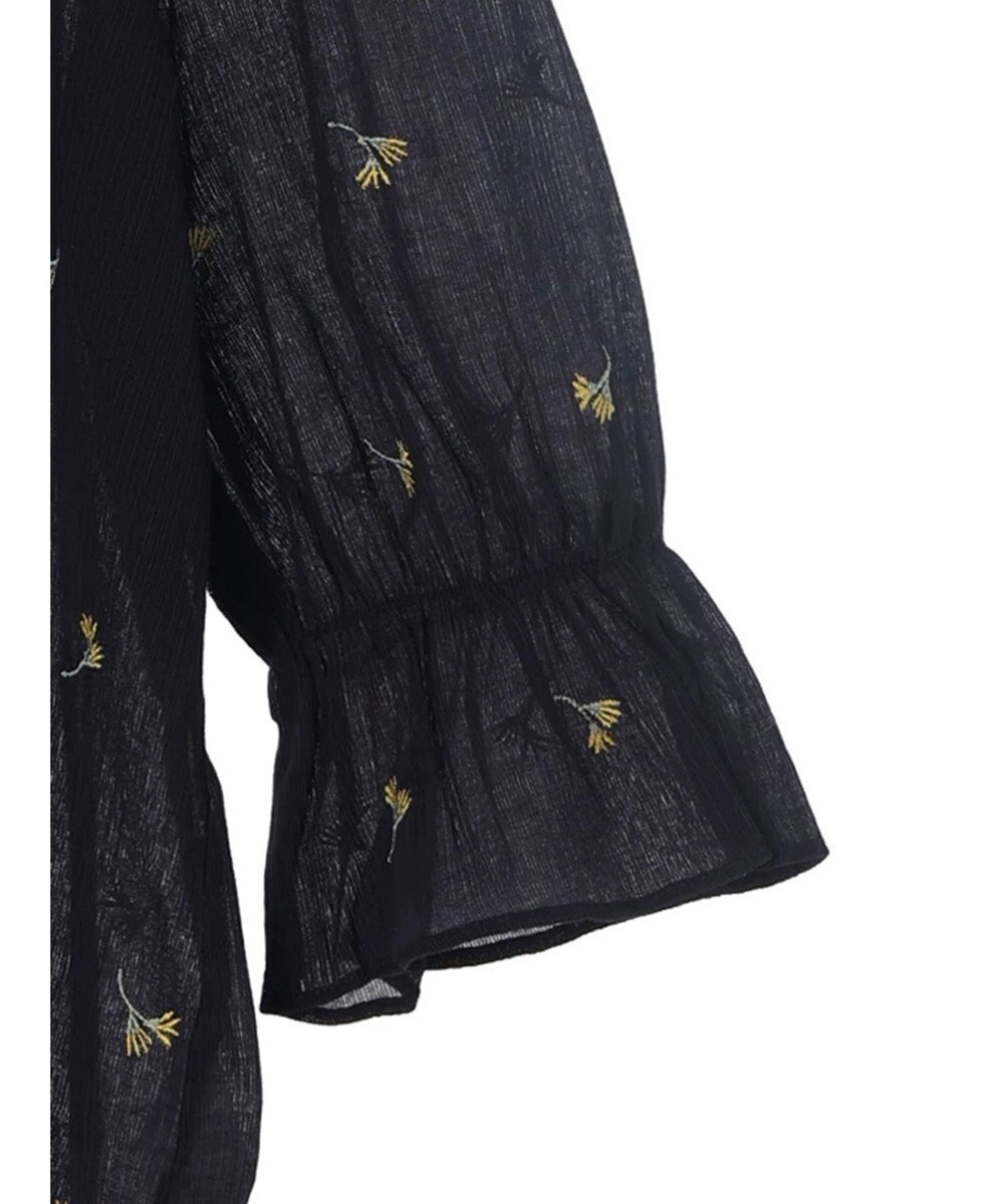 Green Parks シアー刺繍ブラウス 