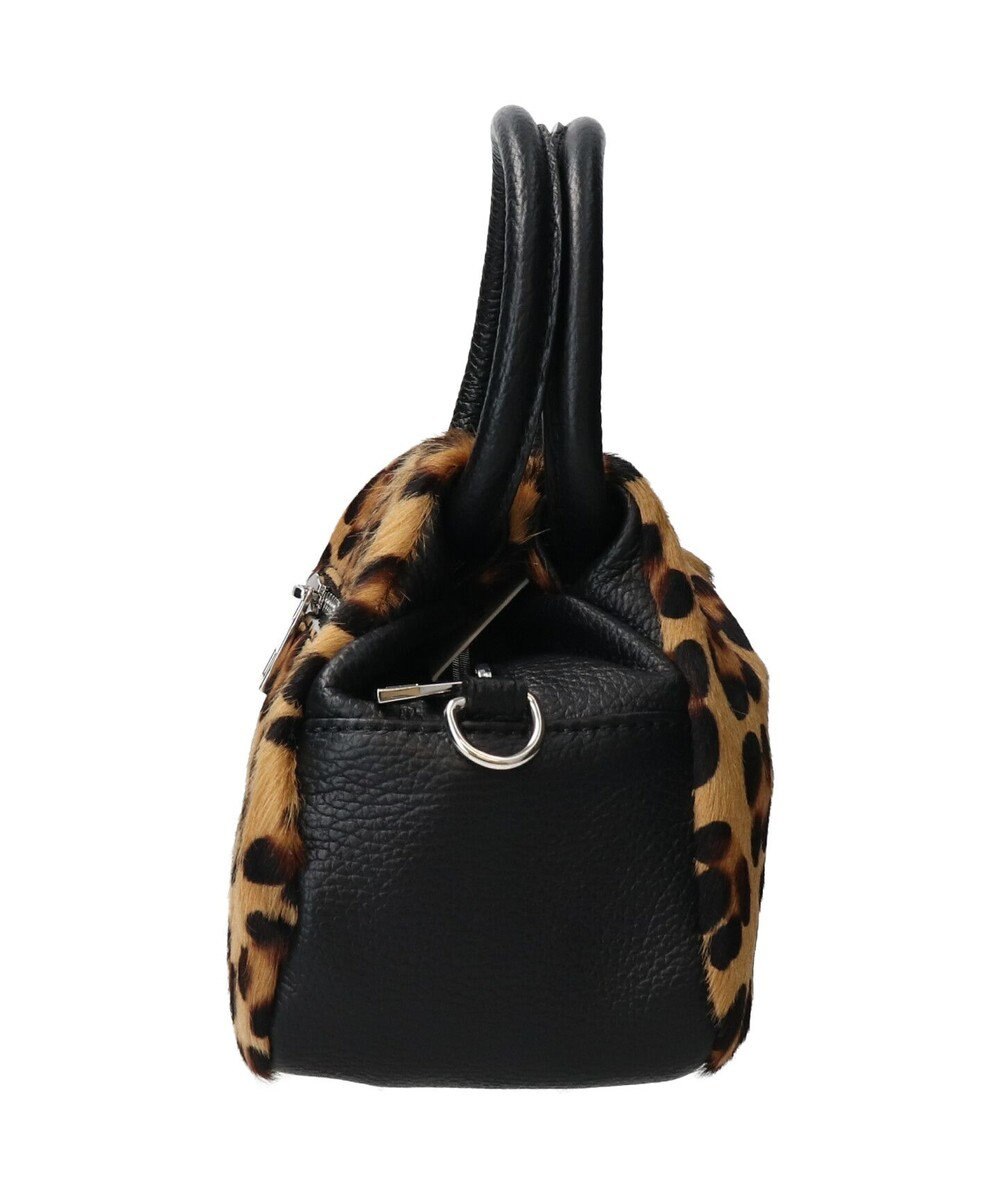 INTER-CHAUSSURES 【ANDREA CARDONE ITALI】異素材コンビハンドバッグ 