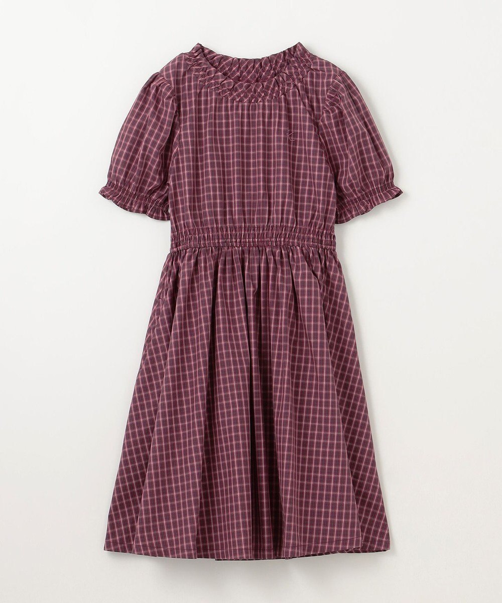 組曲 KIDS 【150-160㎝】チェック ワンピース 