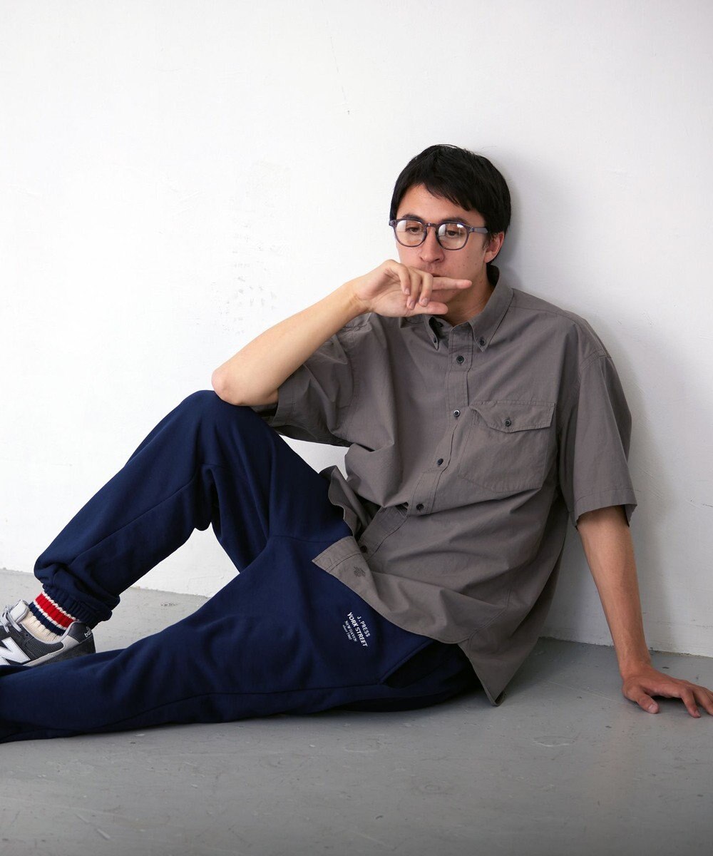 J.PRESS YORK STREET 【UNISEX】ワンポイント裏毛スウェット 