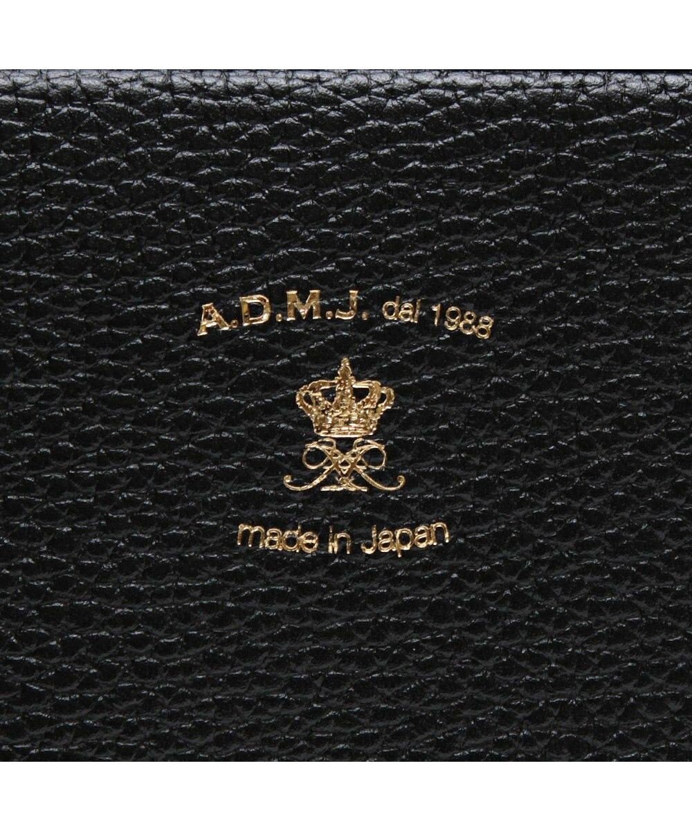 A.D.M.J. 【牛革】アノニマス/A4サイズ対応クリスタルビー付ボストン34cm 