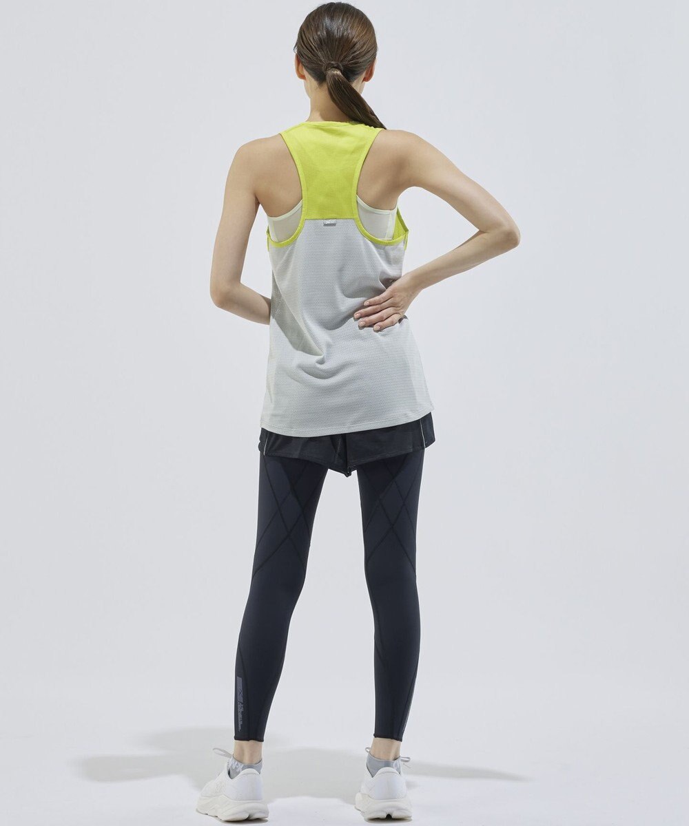 CW-X 【UNISEX】 CW-X ランニングボトムス メッシュ素材 風通りがよい スポーツウェア 2分丈 ユニセックス DHR362 /ワコール 