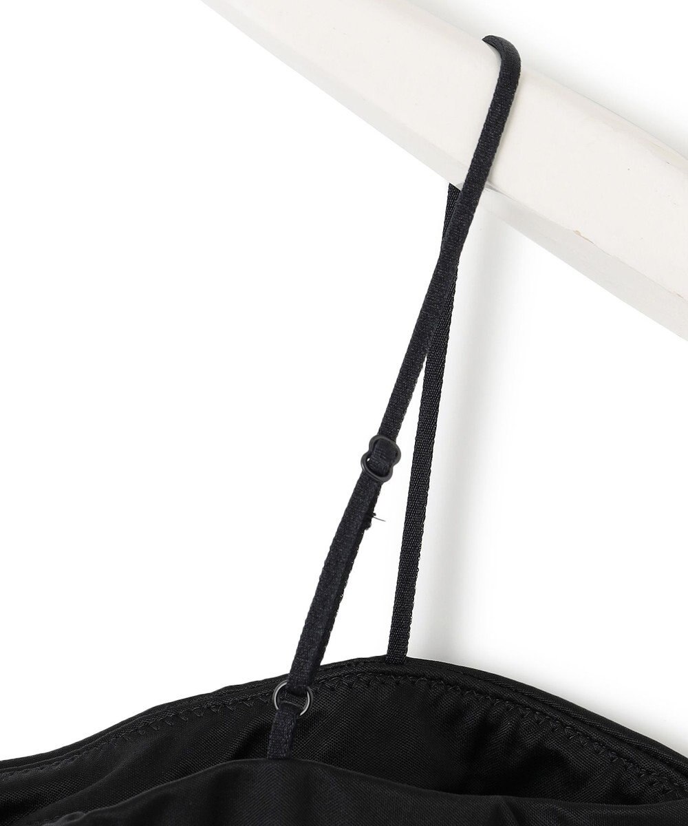 ICB L 【接触冷感・UVケア・速乾・洗える】カップ付きサテンキャミソール 