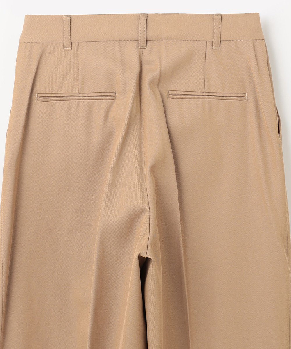 NAVE 【Nave　洗える】バルキーツイル   タックパンツ 